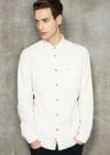 Farah Vintage Beatty Ecru Nepped Shirt