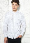 Shore Leave White Polka Dot Shirt