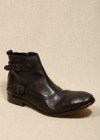 H By Hudson Osmond Black Buckle Boots