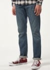 Topman Mid Wash Green Castle Vintage Slim Jeans