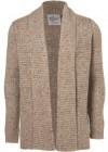 Topman Oat Textured Open Cardigan