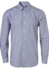 Topman Navy Micro Stripe Shirt