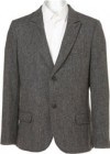 Topman Made In England Grey Seymour Heritage Suit Jacket