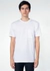 American Apparel Fine Jersey Pocket Short Sleeve T-shirt