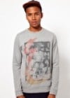 Asos Sweatshirt With Montage Print