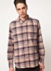 Cheap Monday Shirt With Check Flannel Print