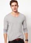 Asos Long Sleeve Top With Scoop Neck