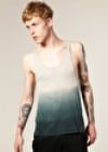 Unconditional Recycled Cotton Dip Dye Stripe Vest
