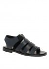 Kris Van Assche Leather Gladiator Sandals