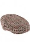 Asos Collection Tweed Flat Cap With Paisley Lining