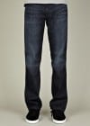 Mens Organic Crinkled Slim Jim Jeans