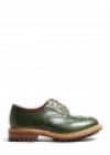 Trickers Green Commando Brogue Bourton Shoes