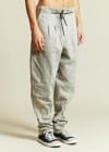 Toga Mens Pleated Drawstring Trousers