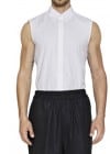 Jil Sander Cotton Poplin Sleeveless Shirt