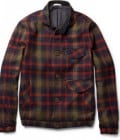 Oliver Spencer Fisher Lightweight Check Wool Jacket