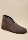 Clarks Originals Grey Suede Desert Boots