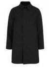 Maison Kitsune Fw12-0510-tb Black Raincoat