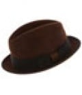 Dark Brown Clifton Wool Trilby