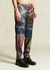 Dries Van Noten Mens Passy Print Trousers