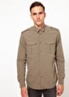 Iro Military Style Shirt