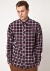 Fred Perry Shirt Plaid Twill