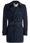 Burberry Brit Ink Check Lined Packable Trench Coat