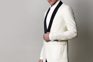 Rake Lounge Pique Contrast Lapel Jacket