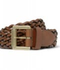 Mulberry Woven-leather Belt