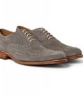 Grenson Dylan Suede Wingtip Brogues