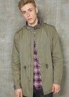 Shore Leave Olive Fishtail Parka