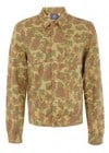 Topman Camo Reversible Western Denim Jacket