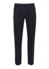 Topman Navy Skinny Tux Trousers
