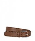 Reiss Next Prev Rossin Belt With Stitch Detail Mid Brown