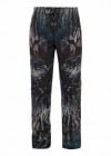Alexander Mcqueen Feather-print Trousers 132426