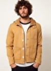 Asos Hooded Jacket With Acid Wash