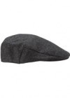 Austin Reed Grey Herringbone Flat Cap