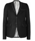 Thom Browne Grosgrain-trimmed Slim-fit Flannel Blazer