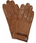 Alfred Dunhill Perforated Leather Driving Gloves