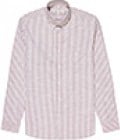 Reiss Mccaan Striped Shirt Antique Rose