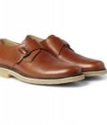 A.p.c. Leather Monk-strap Shoes