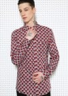 Eleven Paris Geo Print Shirt