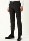 Topman Black Stripe Skinny Smart Trousers