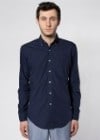 American Apparel Washed Poplin Long Sleeve Button-down