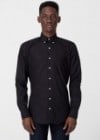 American Apparel Poplin Long Sleeve Button-up