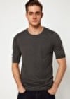 Asos 3/4 Sleeve T-shirt With Crew Neck