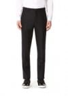 Topman Black Waffle Tux Trousers
