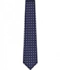 Reiss Monroe Silk Polka Dot Tie Navy
