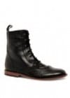 Asos Brogue Boots With Leather Sole