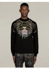 Kenzo Mens Tiger Embroidered Cotton Sweater