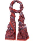 Liberty London Collections Red Eastwood Print Scarf